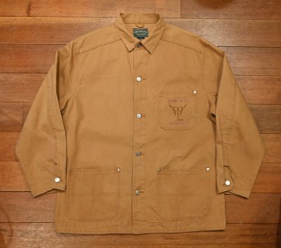 画像2: 80-90s POLO COUNTRY ポロカントリー ダック カバーオール "RRLロゴ" Made in USA(Beige/L)ビンテージ アメリカ製