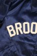 画像4: EBBETS FIELD FLANNELS エベッツフィールドフランネル サテン コーチジャケット "BROOKLYN" (Navy/L) アメリカ製 (4)