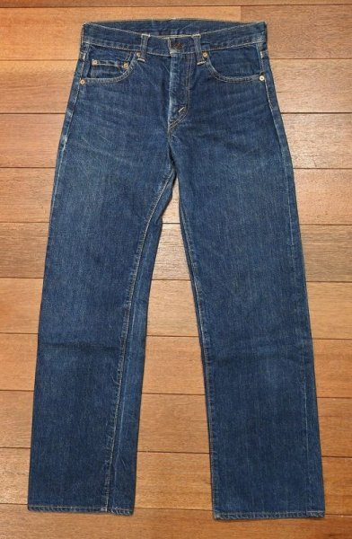 画像1: 60-70s Levi's リーバイス 805 BIG-E ビッグE デニムパンツ 赤耳(表記- 実寸W29 L28.5) ビンテージ 中古 (1)