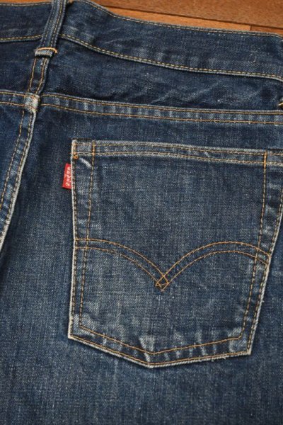 画像3: 60-70s Levi's リーバイス 805 BIG-E ビッグE デニムパンツ 赤耳(表記- 実寸W29 L28.5) ビンテージ 中古