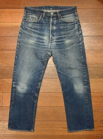 画像1: 60-70s Levi's リーバイス 501 BIG-E ビッグE デニムパンツ (表記W34L31 実寸W33L28) ビンテージ 中古