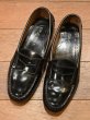 画像1: COLE-HAAN コールハーン ペニーローファー アメリカ製(BLACK/7.5-E)中古 (1)