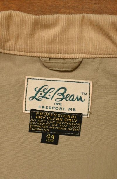 画像2: 60s DEADSTOCK デッドストック L.L BEAN WARDEN JACKET エルエルビーン ワーデンジャケット(44-LONG) ビンテージ