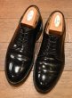 画像11: BROOKS BROTHERS×ALDEN ブルックスブラザーズ×オールデン コードバンプレーントゥ シューツリー付(BLACK/6 1/2-E)中古 (11)