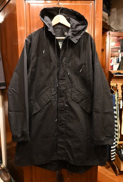 画像1: (後染めBLACK) DEADSTOCK 80s US ARMY Night Desert Camo Parka ナイトデザートカモパーカー (L) デッドストック