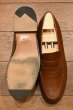 画像8: J.M WESTON Signature Loafer 180 ウェストン シグニチャーローファー 純正シューツリーつき(Tan Brown/7-C) 美中古 箱あり (8)