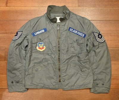 画像1: '73 US AIR FORCE CWU 7/P フライトジャケット(MEDIUM)ビンテージ 中古