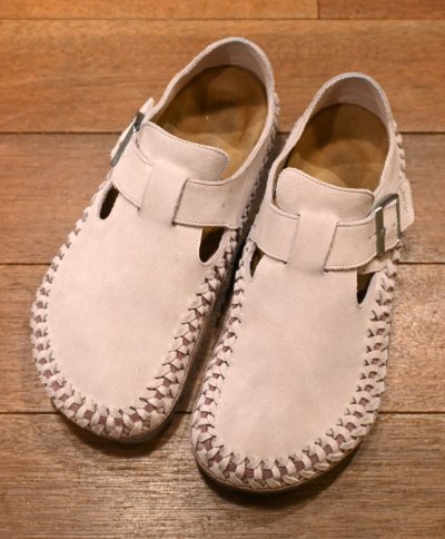 画像1: Kith×BIRKENSTOCK LONDON BRAIDED ビルケンシュトック 箱つき(LILAC ASH/42)日本未発売サイズ 中古