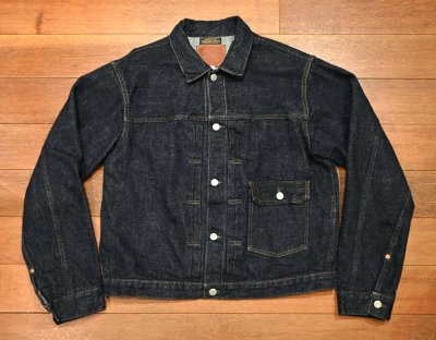 画像1: 未使用品 RRL RALPHLAUREN  ダブルアールエル ラルフローレン Type1 Trucker Jacket  表参道店10周年モデル デニムジャケット 1stモデル(L)アメリカ製 