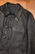 画像2: 60s FRENCH VINTAGE LEATHER JACKET レザージャケット コルビジェジャケット(Black)XL相当 ビンテージ  (2)