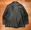 画像7: 60s FRENCH VINTAGE LEATHER JACKET レザージャケット コルビジェジャケット(Black)XL相当 ビンテージ  (7)