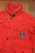 画像2: Polo Ralphlauren ポロラルフローレン COAST GUARD NAVAL STATION JACKET【RED/S】ビンテージ 中古 (2)