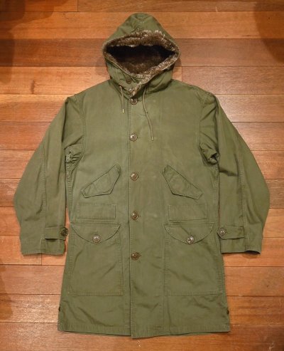 画像1: 40s U.S ARMY M-45 Field Parka M45パーカー (SMALL)ビンテージ モッズコート