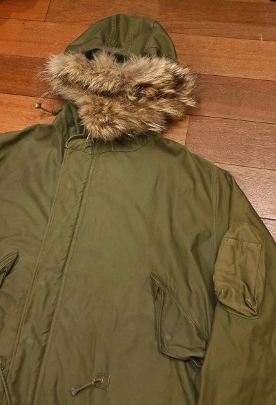 画像2: 40s U.S ARMY M-48 Field Parka M48パーカー (M)ビンテージ フィッシュテイルパーカー