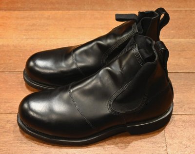 画像2: 2005 Deadstock デッドストック U.S NAVY サイドゴアブーツ MOLDER BOOTS【8-R】スチールトゥ