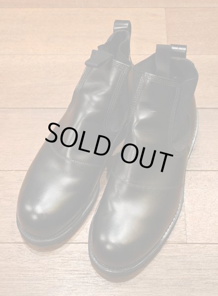 画像1: 2005 Deadstock デッドストック U.S NAVY サイドゴアブーツ MOLDER BOOTS【8-R】スチールトゥ (1)