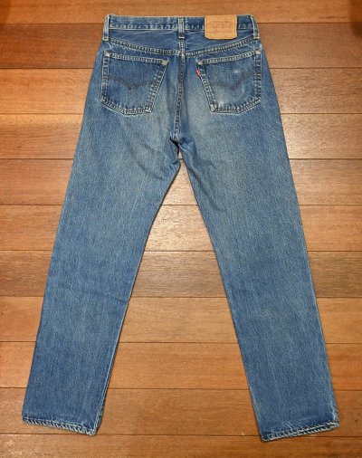 画像2: 80s Levi's 501 RED LINE リーバイス 赤耳(表記:W30 L34 実寸:W29 L30.5)ビンテージデニム 