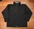 画像1: '18 U.S.NAVY GORE-TEX ゴアテックスパーカー(BLACK/L-SHORT) 中古 黒無地 ビンテージ (1)