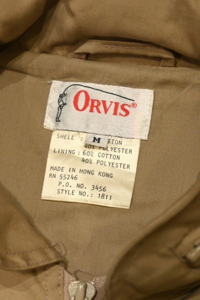 画像2: 80s ORVIS PHOTOGRAPHER JACKET オービス フォトグラファージャケット (BEIGE/M)ビンテージ 中古 香港製