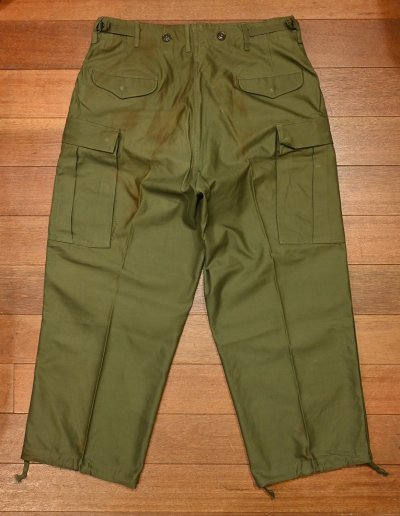 画像2: 50s DEADSTOCK US ARMY M-51 FIELD PANTS フィールドパンツ カーゴパンツ(MEDIUM-SHORT)デッドストック