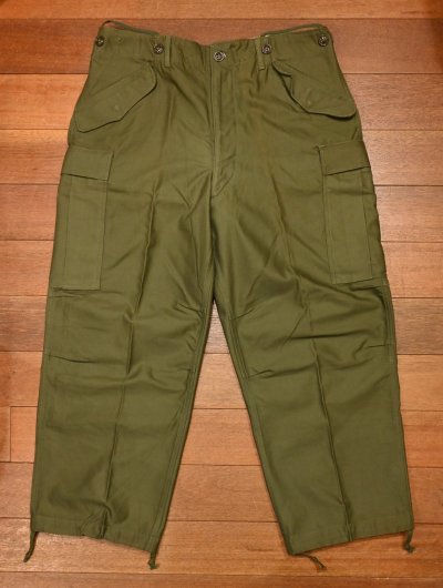 画像1: 50s DEADSTOCK US ARMY M-51 FIELD PANTS フィールドパンツ カーゴパンツ(MEDIUM-SHORT)デッドストック