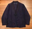 画像1: 30s Smorking Jacket スモーキングジャケット (NAVY) ビンテージ 中古 (1)