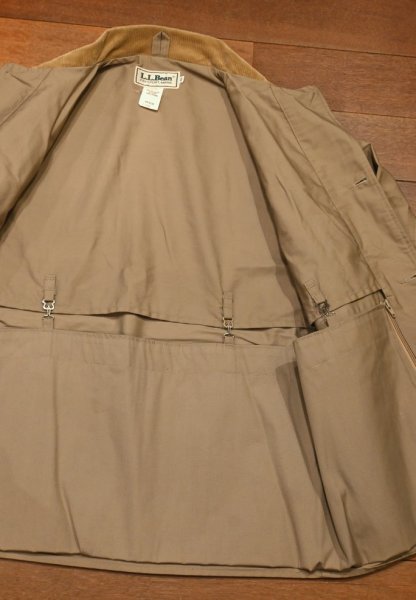 画像10: 70s LL BEAN ハンティングジャケット ポリ+コットン(BEIGE/40) エルエルビーン LLビーン ビンテージ 中古 (10)