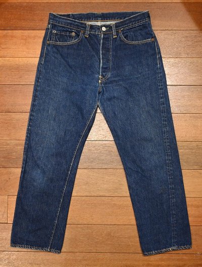 画像2: 60s LEVI'S リーバイス 501 "BIG-E" TYPE-S 前期 Vステッチ(表記W33 L30 実寸W32 L27) Sタイプ ビッグE ビンテージ