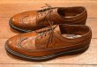 画像5: 70s Florsheim Imperial Kenmoor 93602 フローシャイム インペリアル グレインレザー ロングウィングチップ(BROWN,9 1/2-C)美中古 ビンテージ (5)