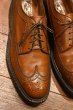 画像3: 70s Florsheim Imperial Kenmoor 93602 フローシャイム インペリアル グレインレザー ロングウィングチップ(BROWN,9 1/2-C)美中古 ビンテージ (3)