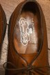 画像4: 70s Florsheim Imperial Kenmoor 93602 フローシャイム インペリアル グレインレザー ロングウィングチップ(BROWN,9 1/2-C)美中古 ビンテージ (4)