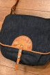 画像3: RRL RALPHLAUREN DENIM SHOULDER BAG ダブルアールエル デニム+レザー ショルダーバッグ 中古 (3)