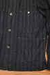 画像5: RRL RALPHLAUREN INDIGO STRIPE TWILL CHORE JACKET ダブルアールエル インディゴストライプ カバーオールジャケット(INDIGO/L)美中古  (5)