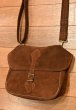 画像1: HOLD.　80s LL BEAN スエード スウェード ショルダーバッグ(BROWN)LLビーン ビンテージ 中古 (1)