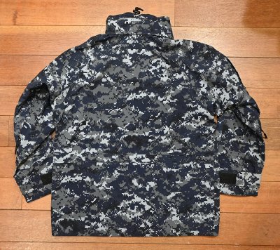 画像3: U.S.NAVY ECWCS GEN2 NWU デジタルカモ GORE-TEX ゴアテックスパーカー(BLUE/S-SHORT) 美品 中古 ビンテージ