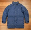 画像1: 70s THE NORTH FACE ノースフェイス ダウンジャケット 茶タグ アメリカ製【NAVY/M】ビンテージ 中古  (1)