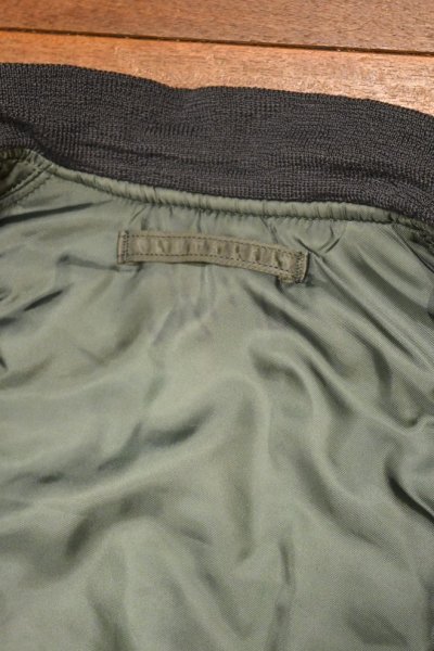 画像14: '87 US AIR FORCE MA-1 "8279F"フライトジャケット(LARGE) ビンテージ 中古 (14)