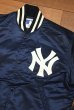 画像2: 90s STARTER NEWYORK YANKEES ヤンキース アワードジャケット アメリカ製(Navy/M)スタジャン (2)