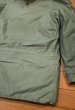 画像9: 美中古 '90y US AIR FORCE N-3B PARKA (SAGE GREEN/XS)ビンテージ 中古 (9)