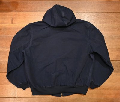 画像3: CARHARTT ACTIVE JACKET カーハート アクティブジャケット アメリカ製(NAVY/L)ビンテージ 中古