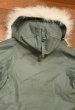 画像8: 美中古 '90y US AIR FORCE N-3B PARKA (SAGE GREEN/XS)ビンテージ 中古 (8)