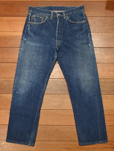 画像1: 1973y LEVI'S リーバイス 501 66前期 66シングル (表記W34 L33 実寸W31.5 L28.5)ビンテージ