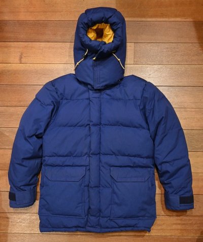 画像1: THE NORTH FACE Brooks Range Parka ノースフェイス ブルックスレンジ ダウンジャケット アメリカ製 (Navy/M)ビンテージ