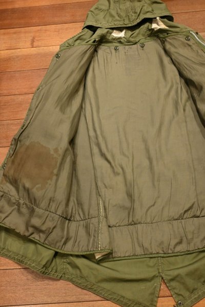 画像2: 60s US ARMY M-51 PARKA モッズコート ライナーセット(S)ビンテージ M51パーカー