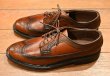 画像5: 90s DEADSTOCK DEXTER MADISON モミ革ロングウィングチップ 箱いり(BROWN/9-D)デッドストックシューズ (5)