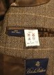 画像12: BROOKS BROTHERS LOLO PIANA ヘリンボーン+ウインドウペイン コート イタリア製(Brown/38-Short) ブルックスブラザーズ ロロピアーナ  (12)