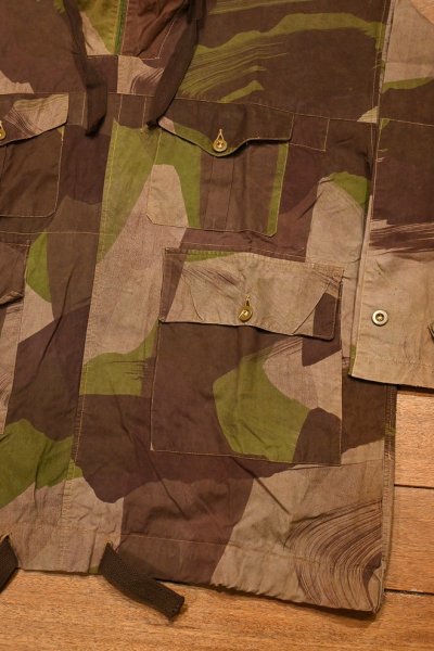 画像3: 40s BRITISH  ARMY "SAS" SMOCK BRUSHED CAMO イギリス軍特殊空挺隊ブラッシュドカモスモック(No7)ビンテージ  (3)