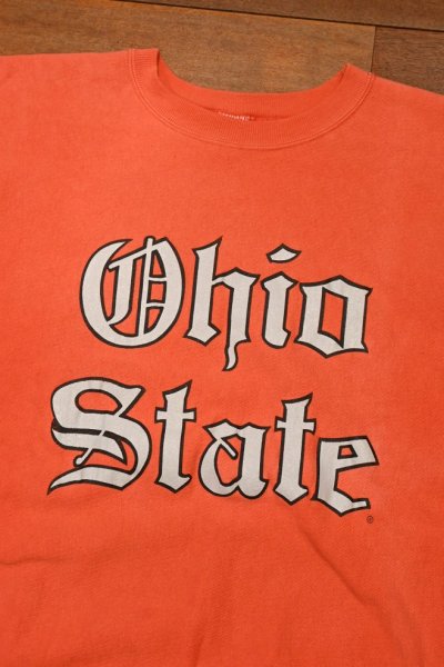 画像2: 90s CHAMPION REVERSEWEAVE "OHIO STATE"チャンピオン リバースウィーブ アメリカ製(Red/L)ビンテージ