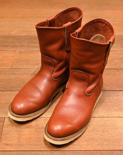 画像1: ’08 RED WING 8866 レッドウィング ペコスブーツ オロラセット 赤茶 (7 1/2-E)PECOS