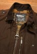 画像7: '02 BARBOUR WAX FRYER JACKET バブアー オイルド フライヤージャケット イングランド製(BROWN/S)美中古 ビンテージ (7)